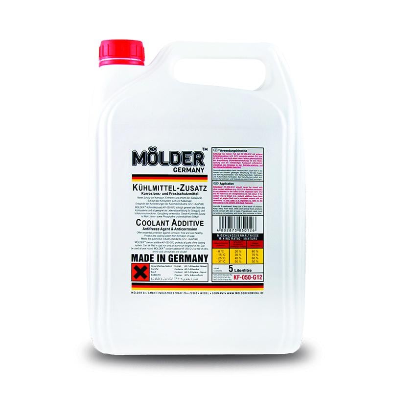Антифриз Molder концентрат 5 л Красный (KF-050-G12) Антифриз Molder концентрат 5 л Красный (KF-050-G12)