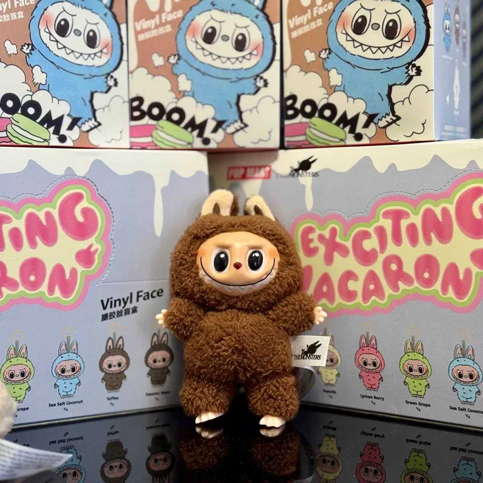 Фигурка игрушка сюрприз Labubu Лабубу мягкая 16 см - фото 5