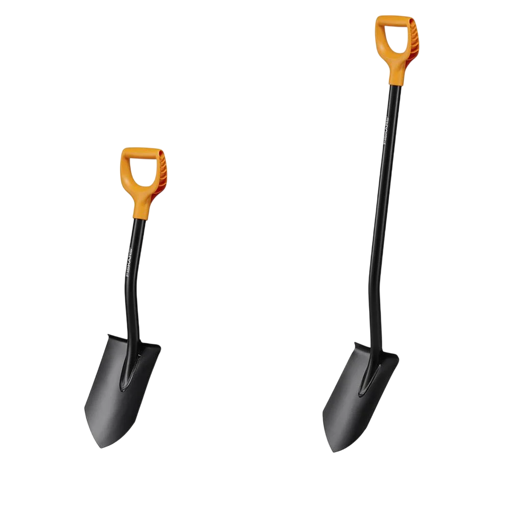 Набір лопат Fiskars Solid коротка та штикова (1347)