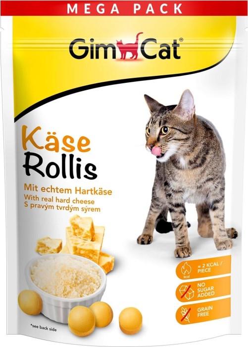 Ласощі GimCat Katzentabs Kase Rollis для котів з сиром 425 г (22394009)