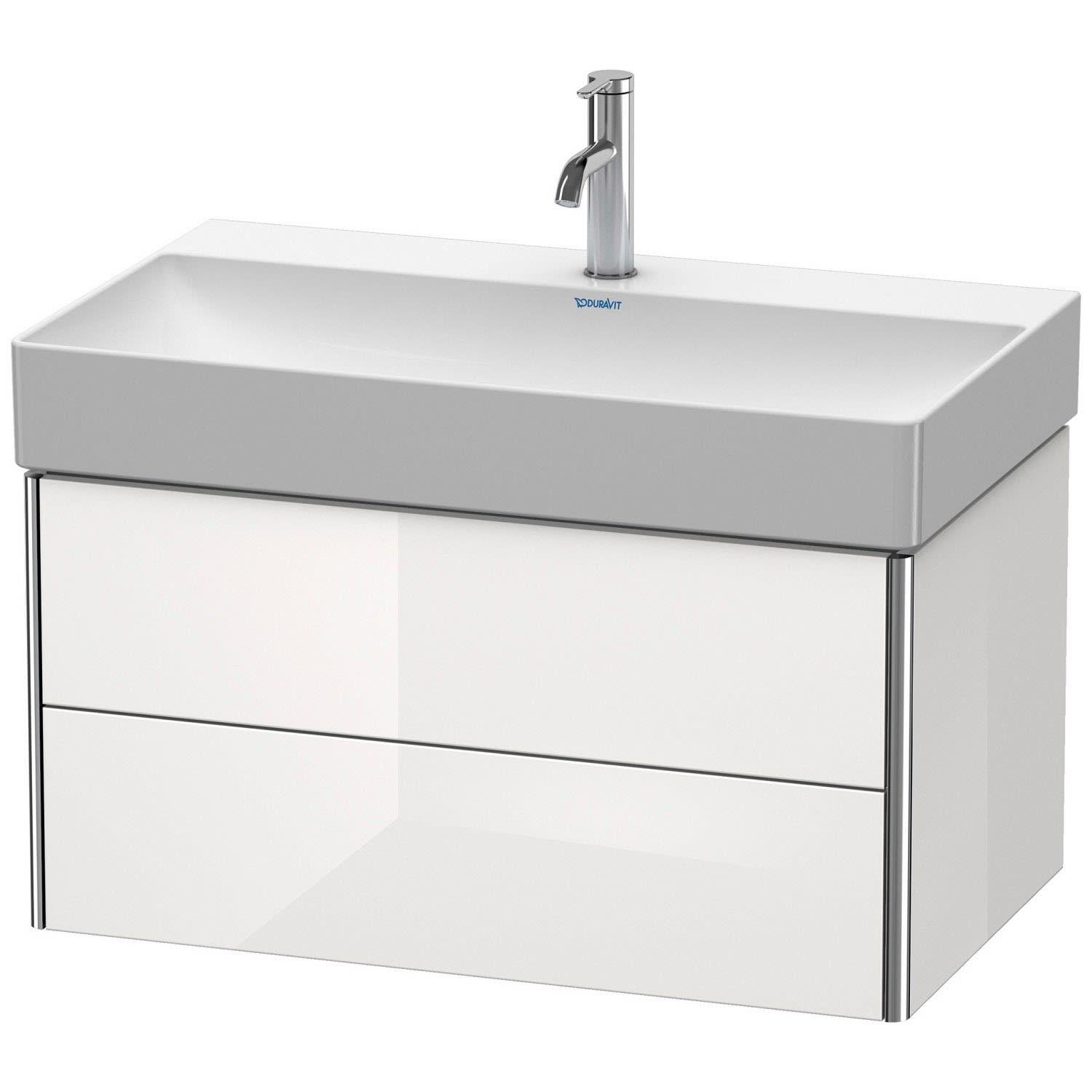 Тумба под умывальник подвесная DURAVIT XSquare XS416208585 78,4x39,7x46 см Белый (164546)