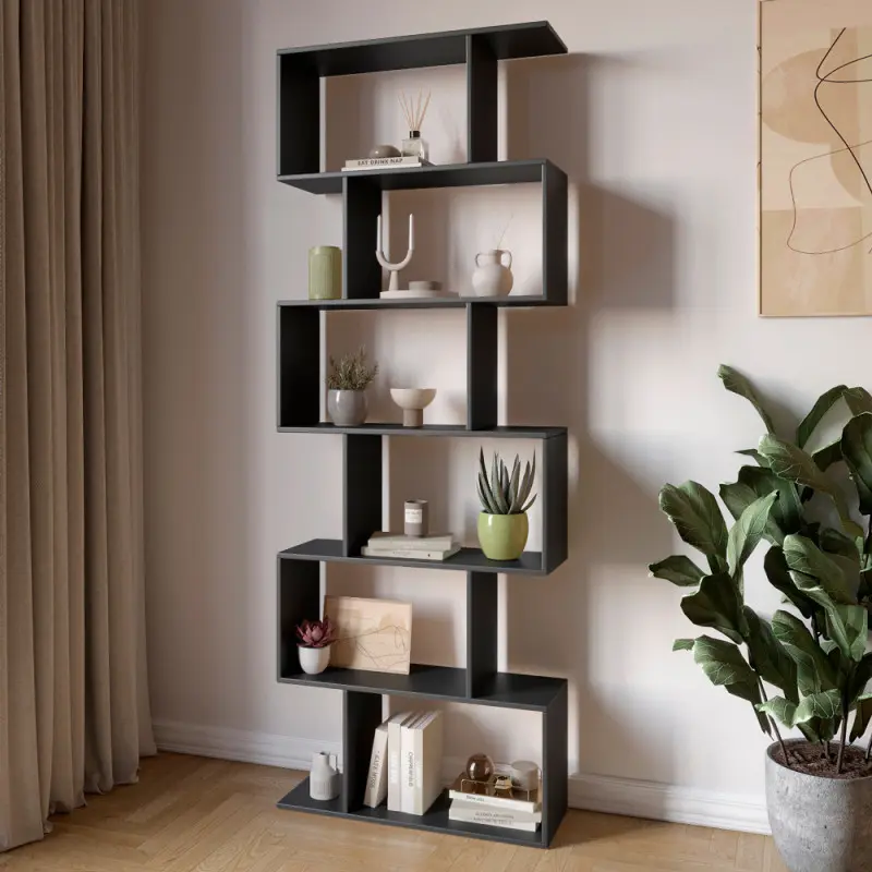 Стелаж змійка Джеко 700 Антрацит (26639522) - фото 1 Стелаж змійка Джеко 700 Антрацит (26639522) - фото 1