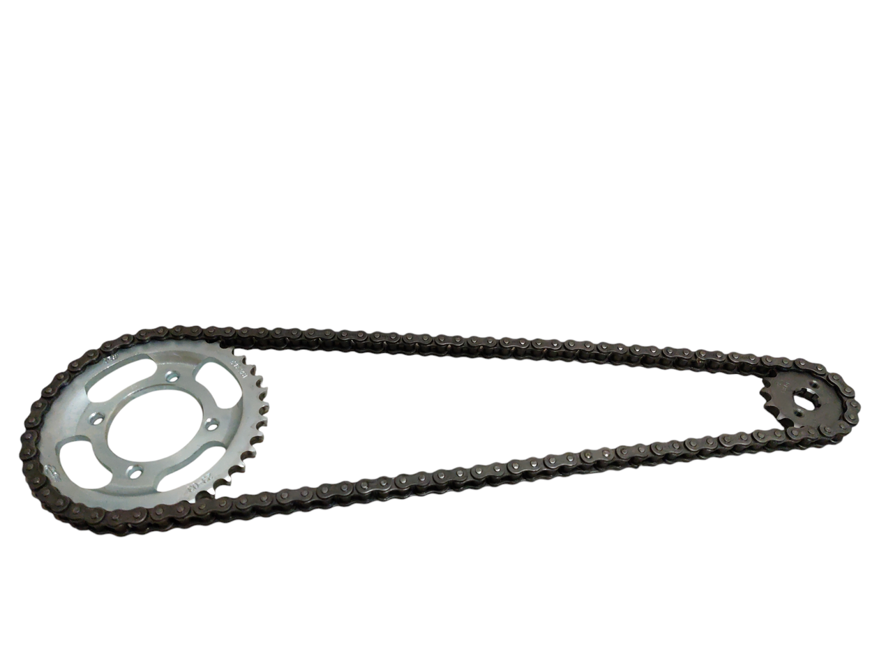 Комплект звездочки и цепь 428 для мотоцикла Forte Sirius 150cc