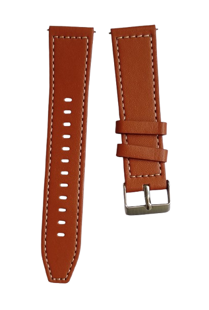 Ремешок для часов экокожи 22х180 мм Коричневый (3184) - фото 1 Ремешок для часов экокожи 22х180 мм Коричневый (3184) - фото 1