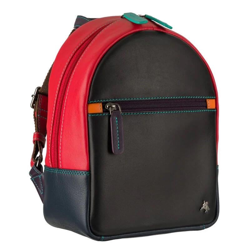 Городской рюкзак Visconti S46 кожаный Molly Black/Rhumba (S46 BLK/RHUMBA)