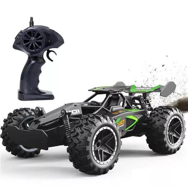 Машинка Hotdeer Off-Roader 1:18 на радиоуправлении Green