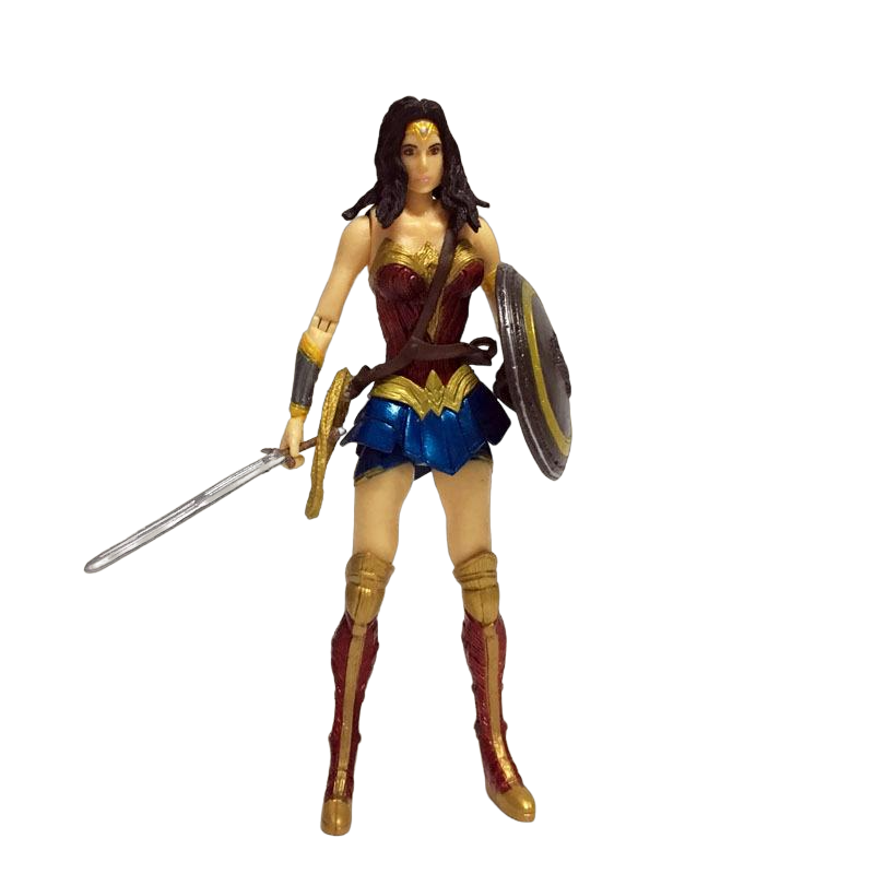 Фігурка Чудо-жінка в червоній сукні ПВХ 17 см (357ef0c0)