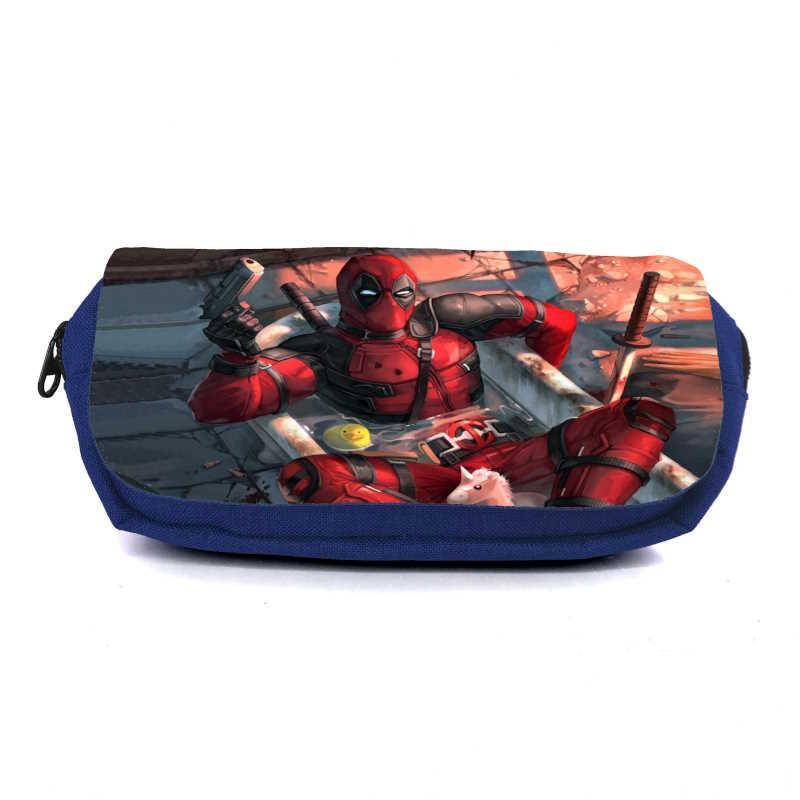 Пенал школьный Deadpool-0012 Синий (2399980153)