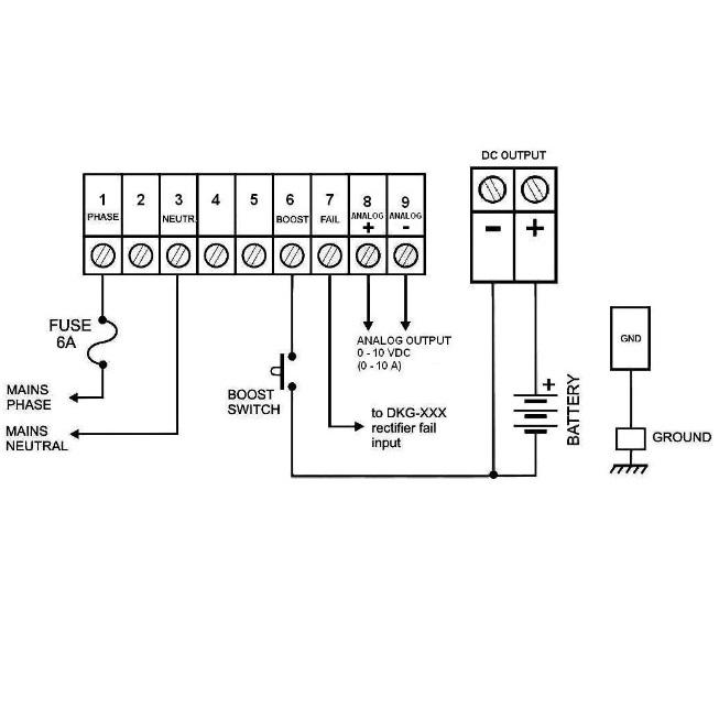 Зарядное устройство для аккумулятора DATAKOM SMPS-2410-D с дисплеем 24 В 10 А - фото 2