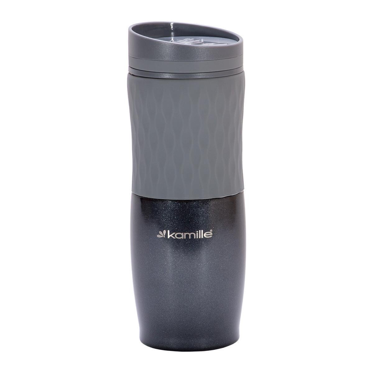 Термокружка Kamille 2047 из нержавеющей стали 500 мл Серый