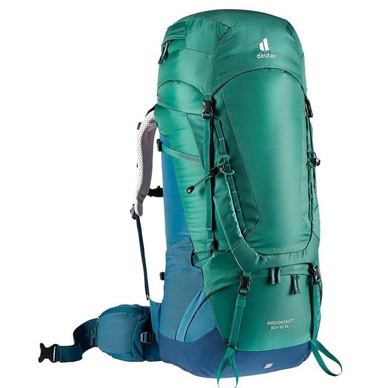 Рюкзак туристический Deuter Aircontact 60+10 л Seagreen/Marine (3320421 2337)