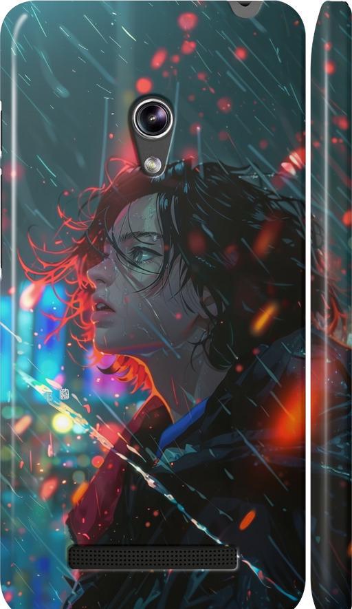 Чехол на Asus Zenfone 5 Ночные огни (6096c-81-42517)