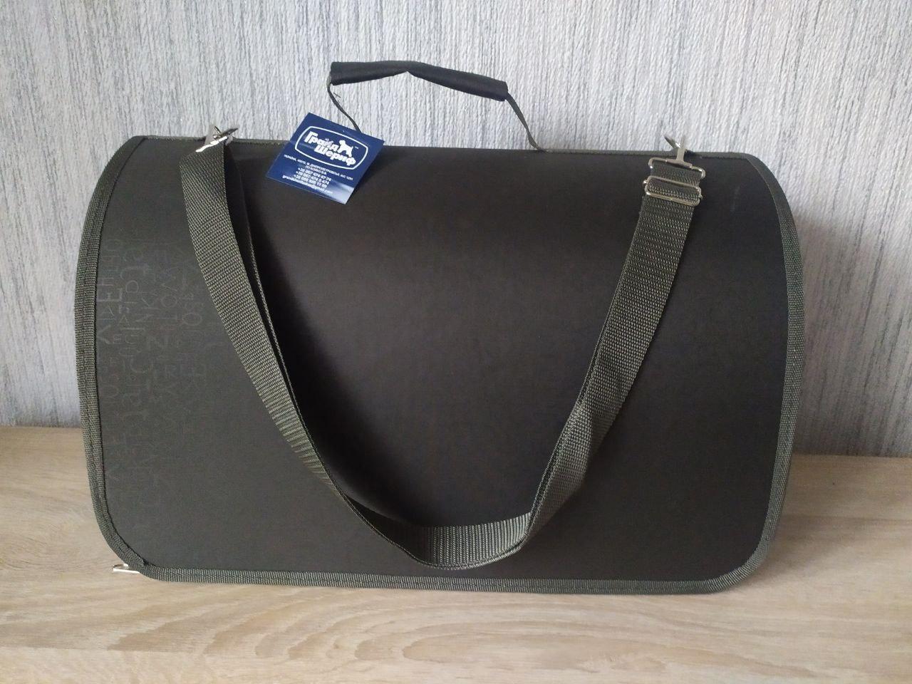 Сумка-переноска тунель р. 3 40,5х26х30,5 см Хакі - фото 2 Сумка-переноска тунель р. 3 40,5х26х30,5 см Хакі - фото 2