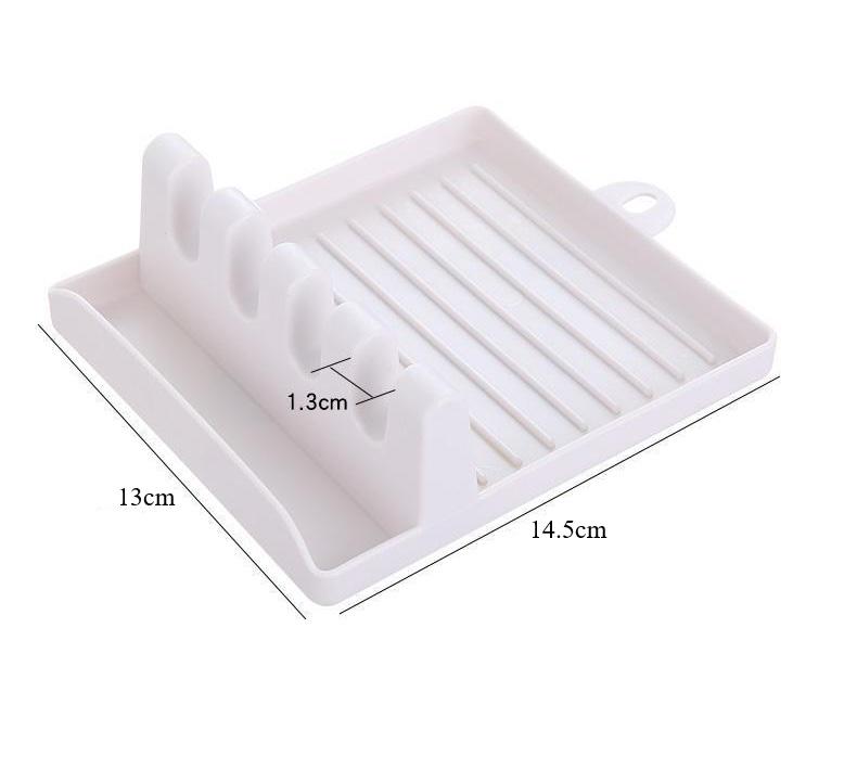 Підставка для кухонного приладдя з пазами та гачком (U9370) - фото 3