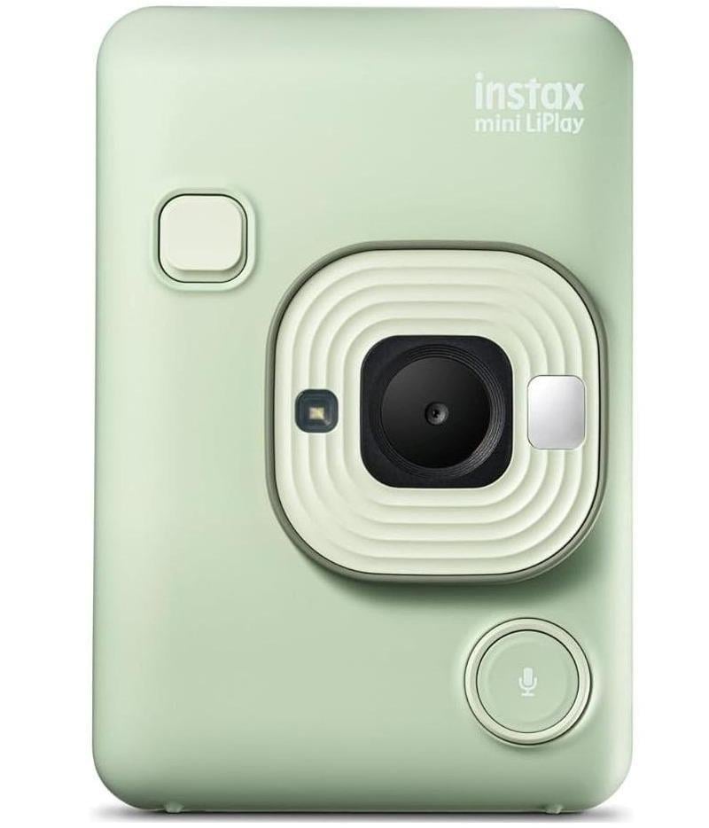 Фотоапарат моментального друку Fujifilm Instax Mini LiPlay чохол/фотоальбом 108/фотоплівка 20 шт. Green (21394631) - фото 2 Фотоапарат моментального друку Fujifilm Instax Mini LiPlay чохол/фотоальбом 108/фотоплівка 20 шт. Green (21394631) - фото 2