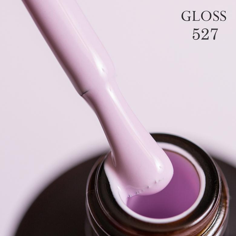 Гель-лак GLOSS 527 11 мл Бледно-лиловый (24272)