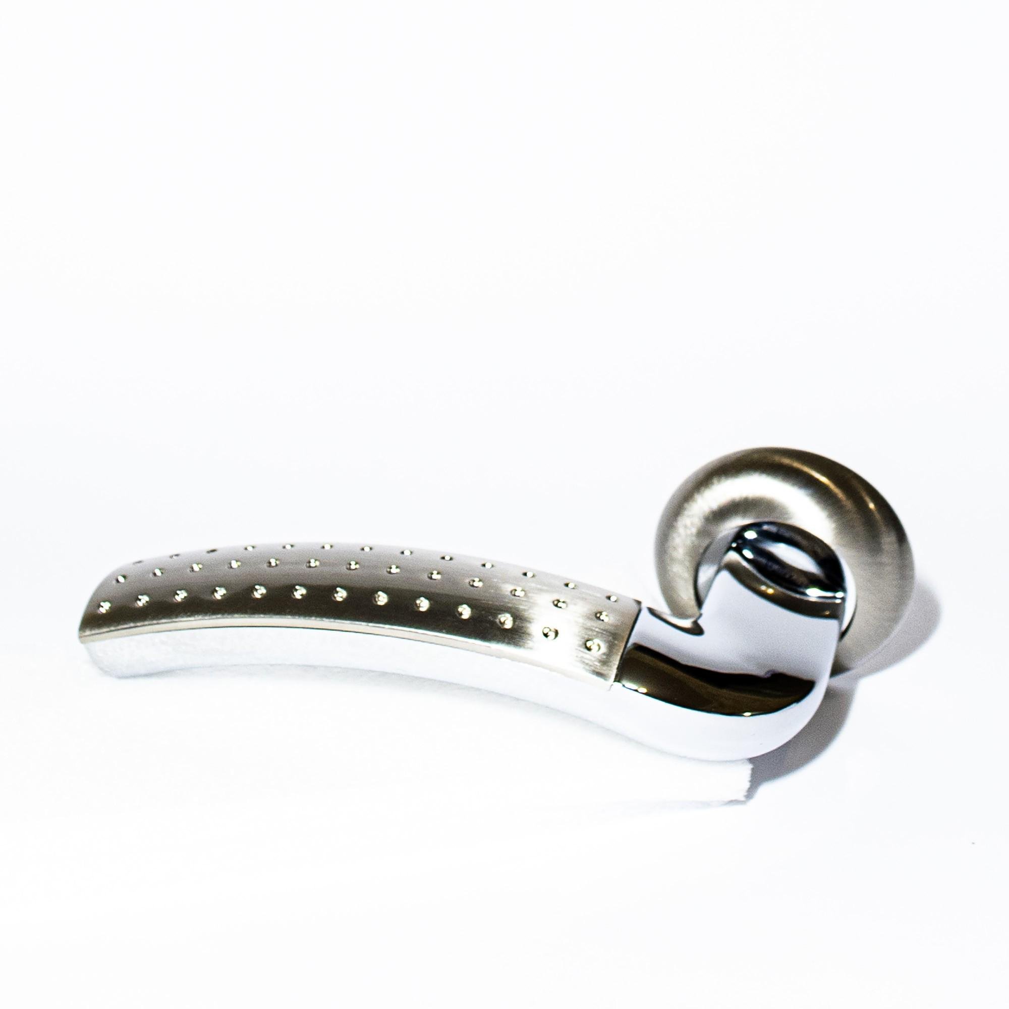 Ручка дверная Fuaro Intro RM SN/CP-3 квадрат 8x150 мм 76-104 мм