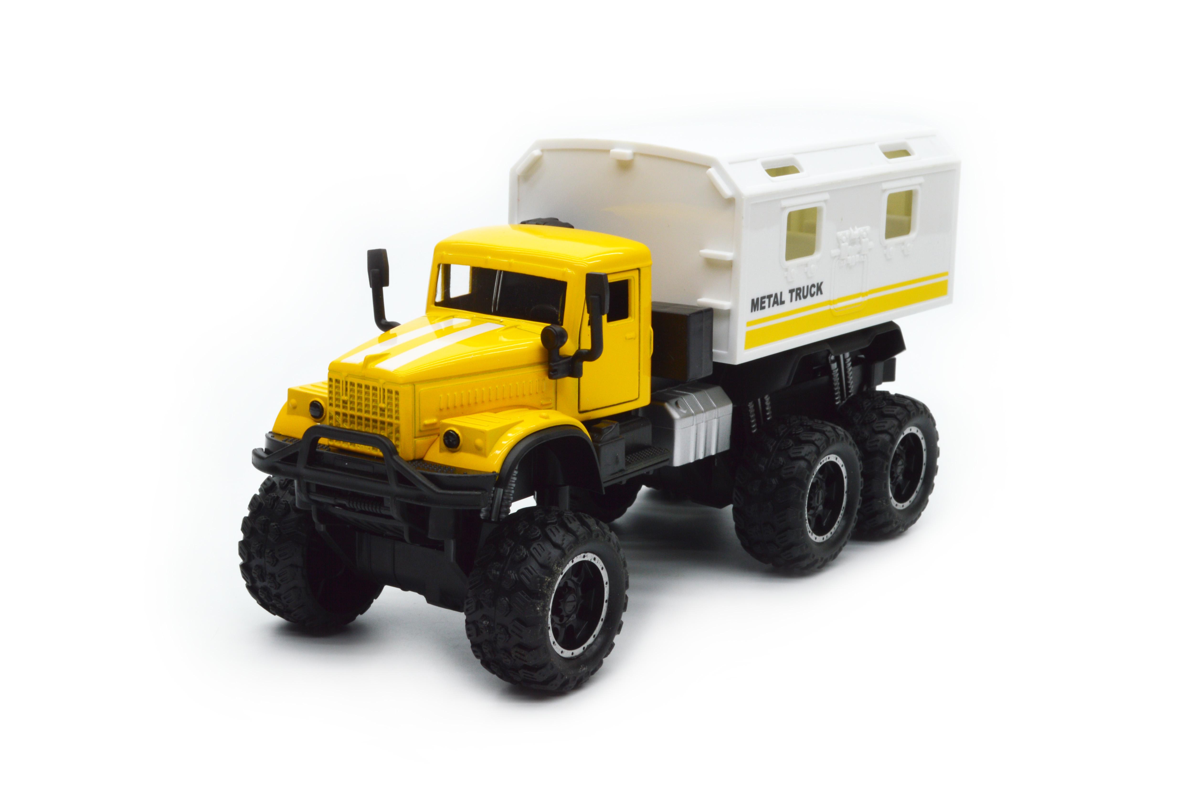 Машина металлическая КрАЗ 2217-5 инерция звук свет - фото 2 Машина металлическая КрАЗ 2217-5 инерция звук свет - фото 2