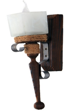 Бра деревянное Sirius S7021/1 Светлый обжиг