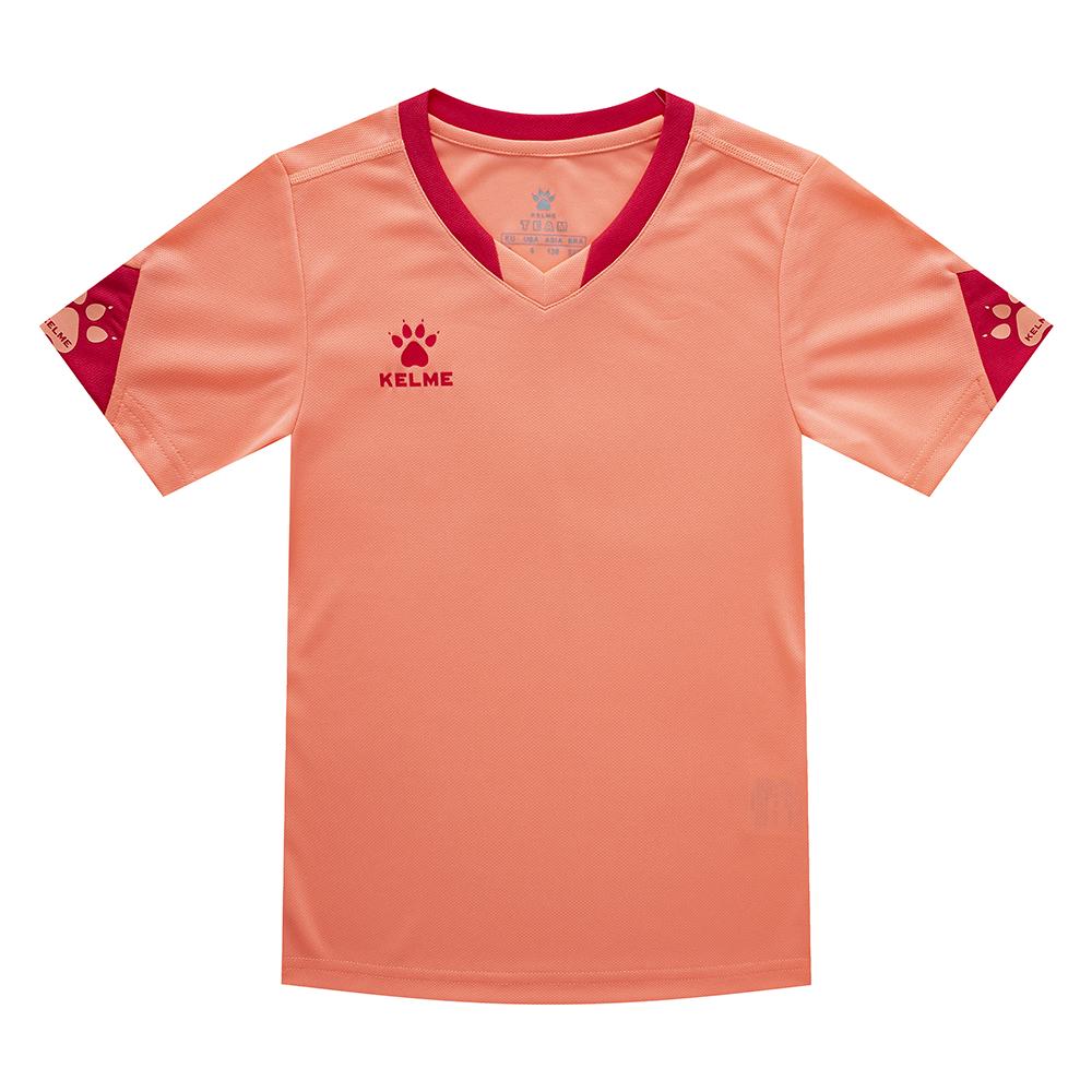 Комплект футбольной формы детский Kelme Girona JR к/р р. 130 Розовый