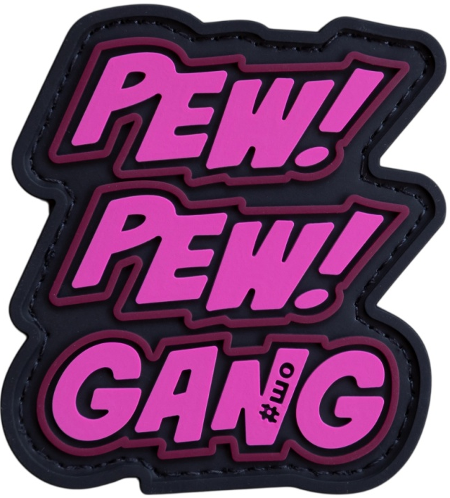 Патч ПВХ PEW PEW Розовый (PATCH-0187) Патч ПВХ PEW PEW Розовый (PATCH-0187)