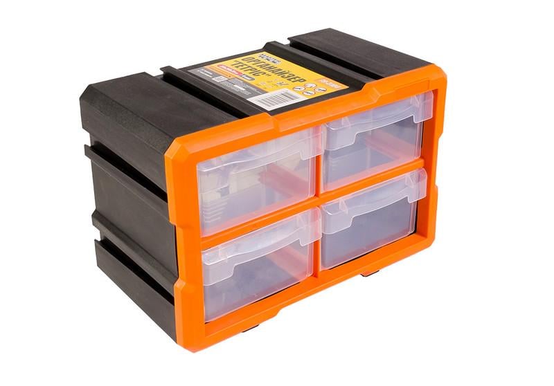 Наборный органайзер Mastertool Тетрис 4 выдвижные секции 12" 295х195х160 мм (79-3104) Наборный органайзер Mastertool Тетрис 4 выдвижные секции 12" 295х195х160 мм (79-3104)