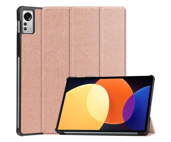 Чехол-книжка Custer Magnet Flip Cover для Xiaomi Pad 5 Pro 12,4 Розово-золотой