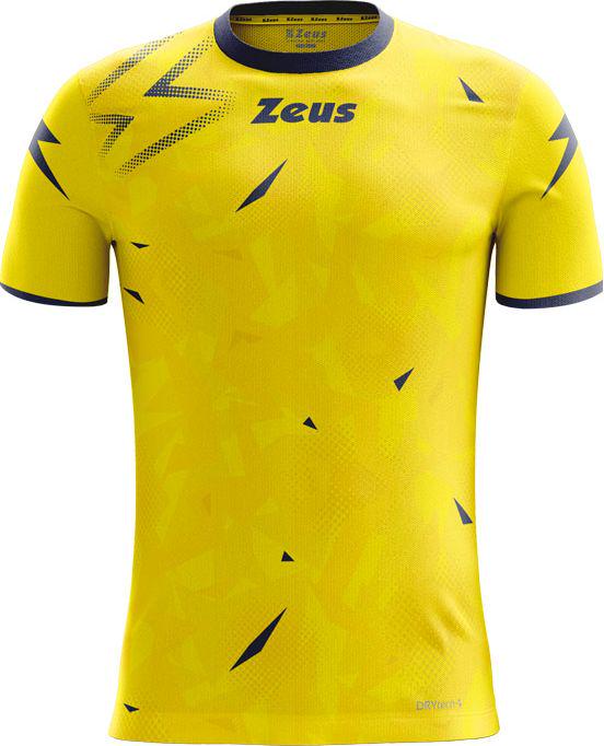 Футболка футбольная Zeus SHIRT MARMO GI/BL 2XL Желто-синий (Z01671)