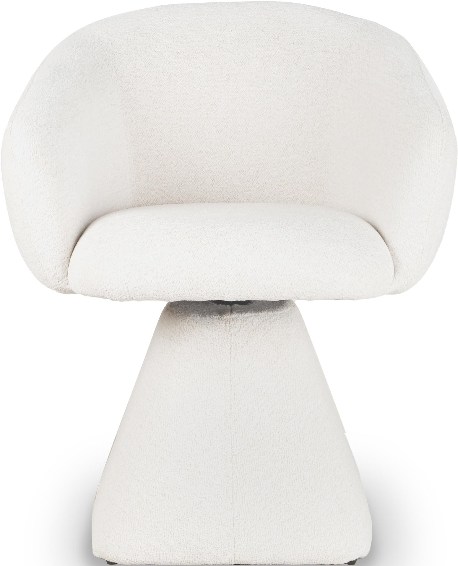 Стул обеденный Eva с подлокотниками поворотный 360° Savanna beige (13971)