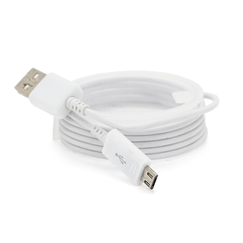 Кабель VOLTRONIC USB 2,0 AM/Micro 5 pin 1 м Белый (7224)