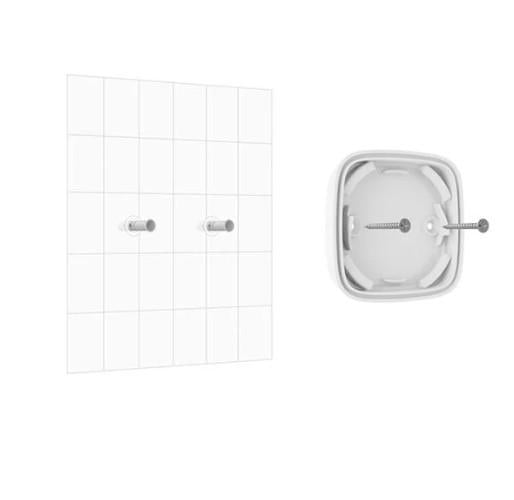 Панель кріпильна Ajax SmartBracket для StreetSiren White (17090)