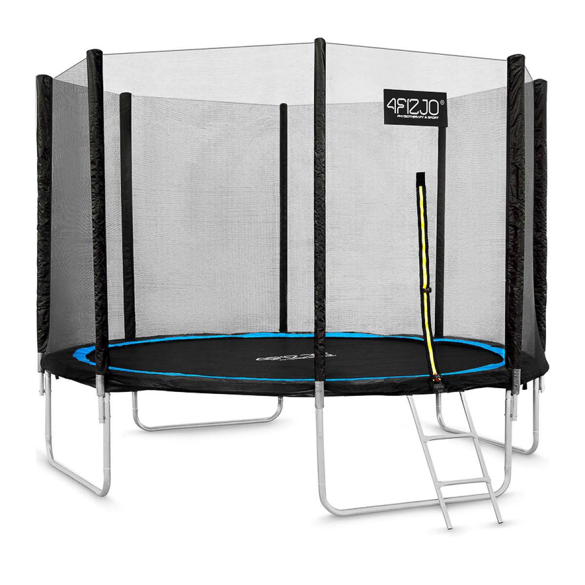 Батут с внешней сетью 4FIZJO 8FT 252 см - фото 11
