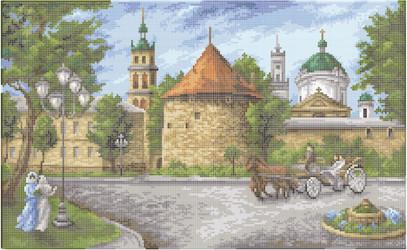 Вышивка бисером Старый Львов ПП-036 29,5х49 см