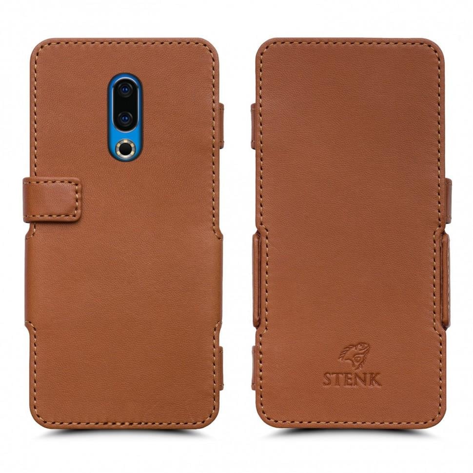 Чехол книжка Stenk Prime для Meizu 16th Camel (62299)