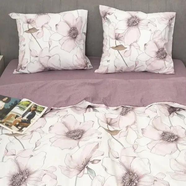 Комплект постільної білизни Viluta ранфорс сімейний (24303.4) - фото 4 Комплект постільної білизни Viluta ранфорс сімейний (24303.4) - фото 4