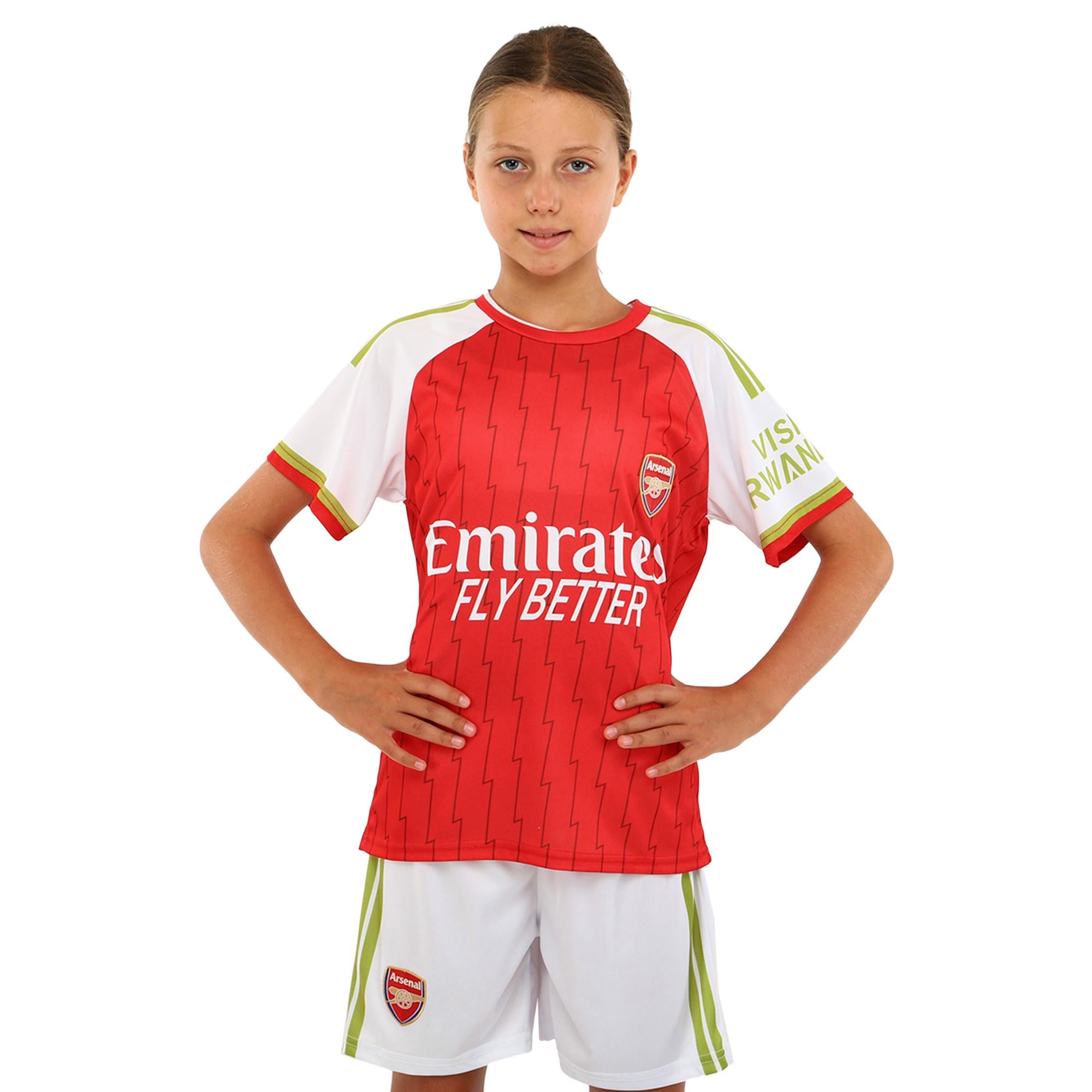 Футбольная форма детская SP-Sport CO-7180 Arsenal домашняя 2024 ​​XL Белый/Красный