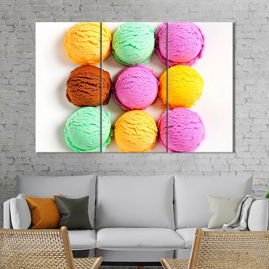 Настенний декор Ассорти мороженого 156x100 см (A388-3)