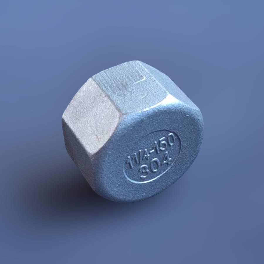 Заглушка восьмигранна DN32 BSPP н/ж сталь AISI304 Class-150 внутрішня різьба 1-1/4" (29203115) - фото 2 Заглушка восьмигранна DN32 BSPP н/ж сталь AISI304 Class-150 внутрішня різьба 1-1/4" (29203115) - фото 2