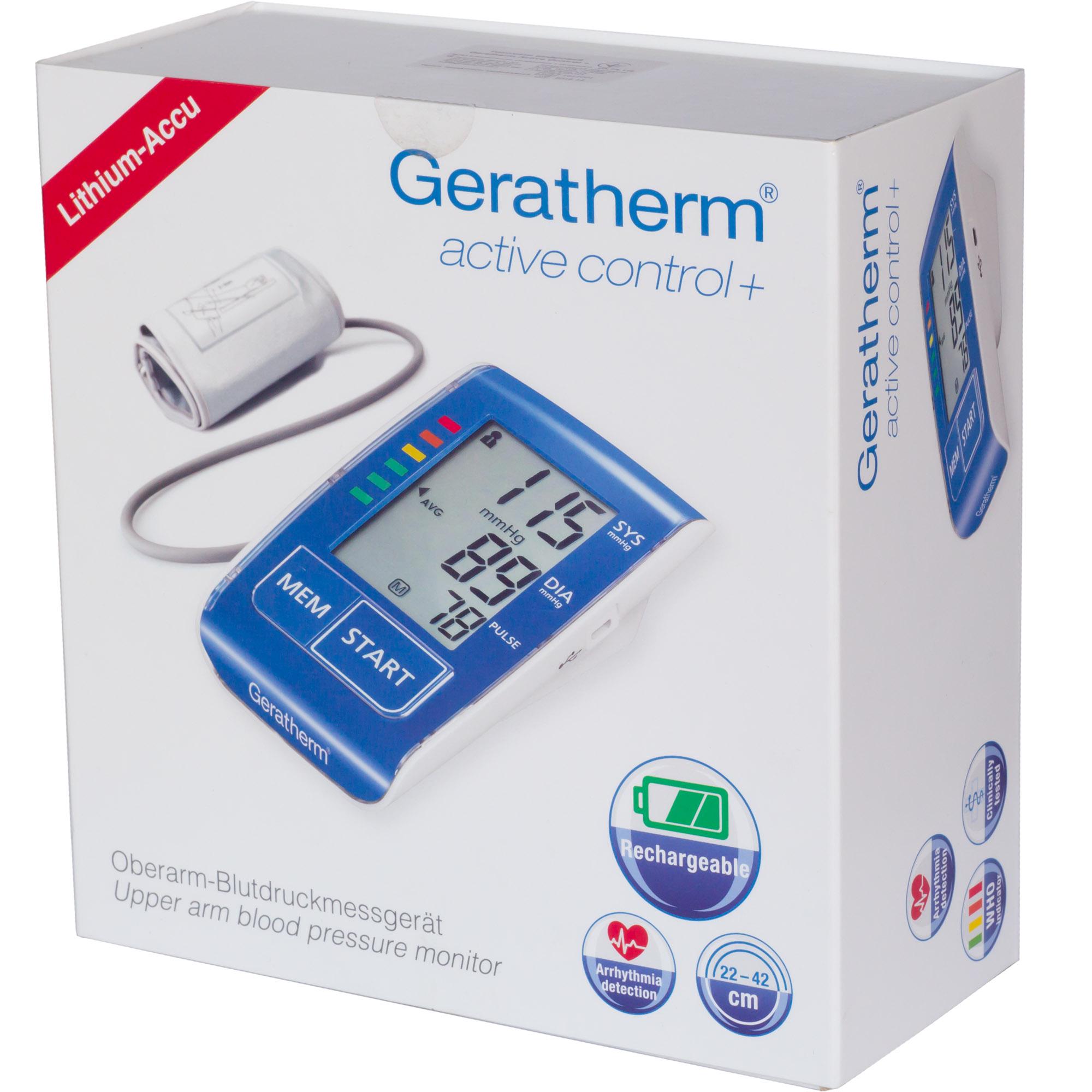 Тонометр Geratherm Active Control+ цифровий (4018674405119) - фото 2