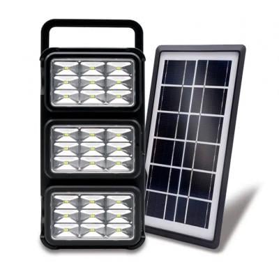 Павербанк-ліхтар Solar Light GD-8058 розбірний з пультом і сонячною батареєю (Light GD-8058)