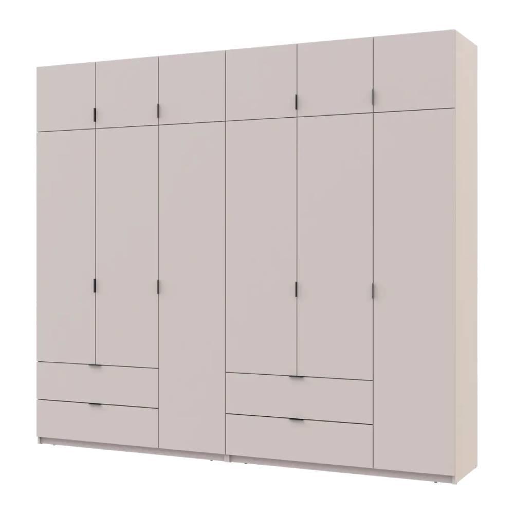 Шкаф Doros Лукас DRS-011715 3+3 ДСП 270х50х240 см Кашемир (42005116)