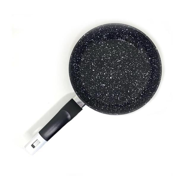 Сковорода со стеклянной крышкой мраморное покрытие 22 см - фото 3 Сковорода со стеклянной крышкой мраморное покрытие 22 см - фото 3