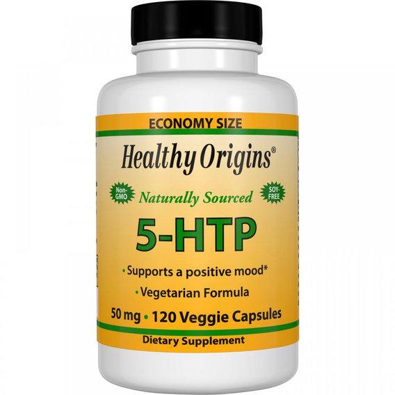 Триптофан Healthy Origins 5-HTP 50 мг 120 Veg Caps