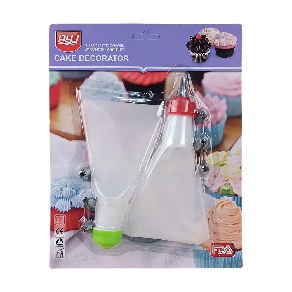 Мішок кондитерський з насадками R88890 9 пр. 26,5х20,5 см