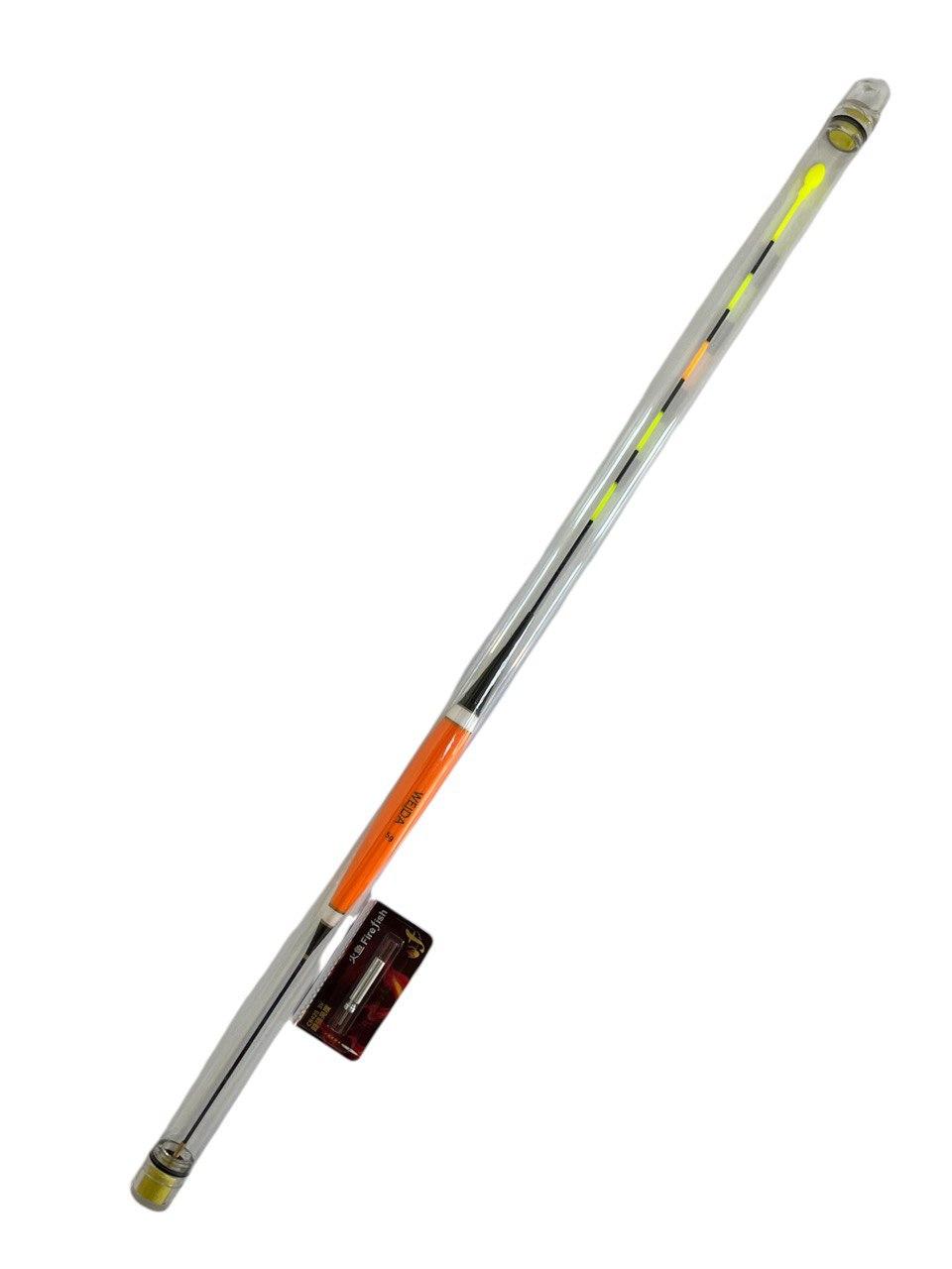 Поплавець розумний LED Weida 5 г для нічної риболовлі з індикатором Помаранчевий (2379328792) - фото 3 Поплавець розумний LED Weida 5 г для нічної риболовлі з індикатором Помаранчевий (2379328792) - фото 3