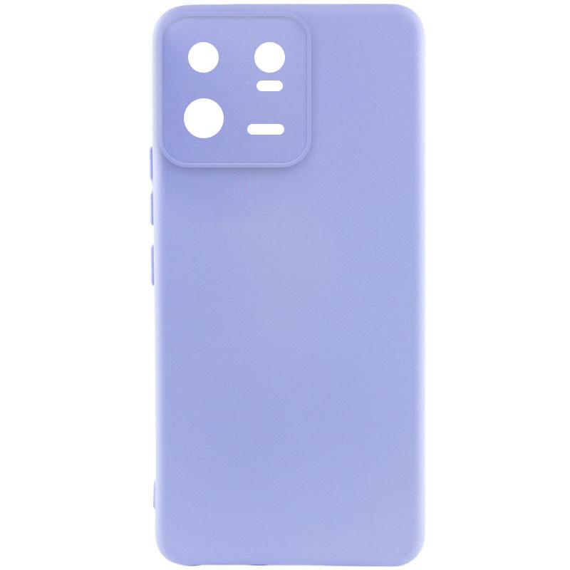 Протиударний чохол Silicone Cover Lakshmi Full Camera (A) для Xiaomi 13 Pro Бузковий / Dasheen