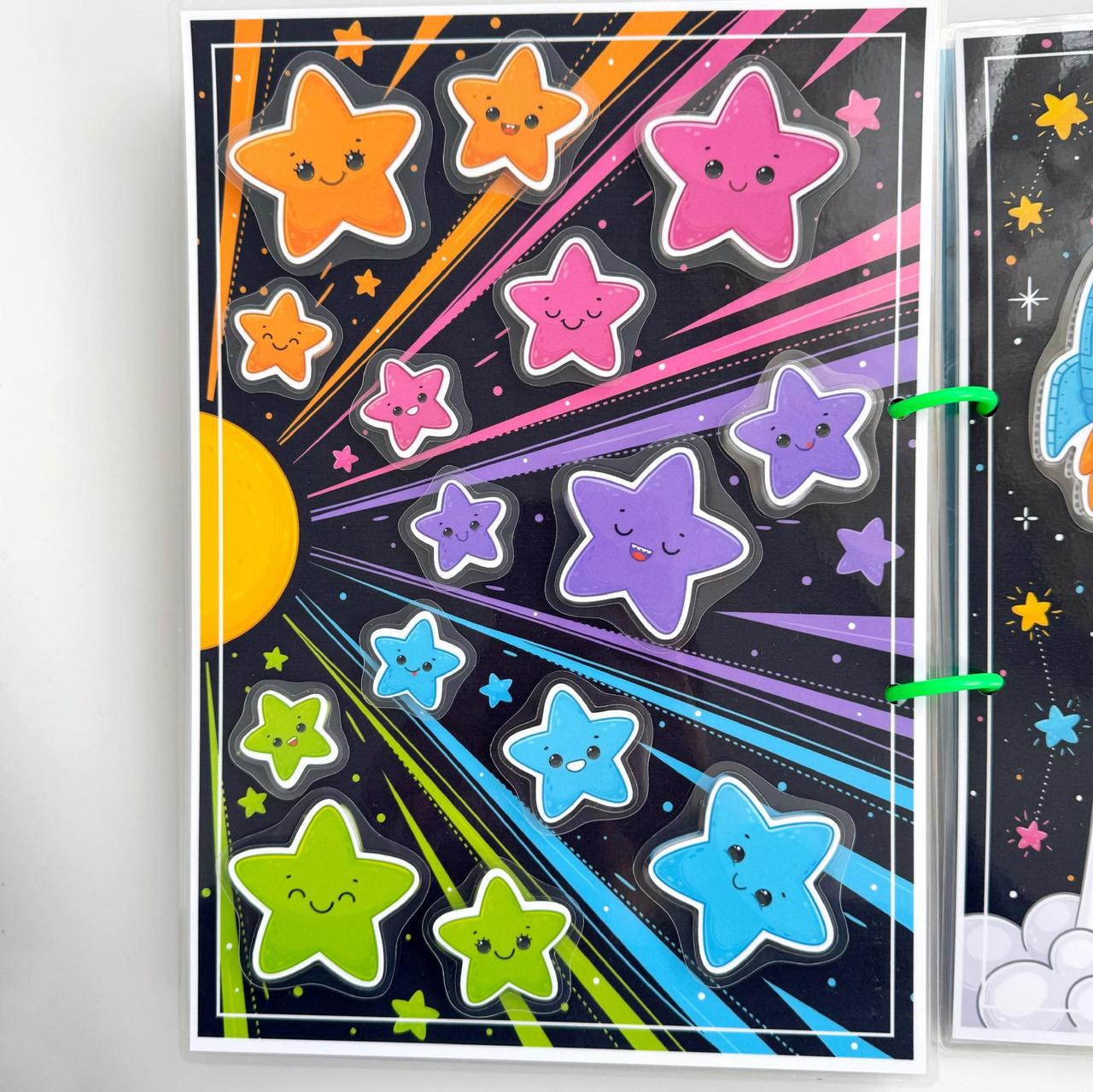 Альбом на липучках Невероятные цвета развивающий (LP-0059) - фото 10 Альбом на липучках Невероятные цвета развивающий (LP-0059) - фото 10