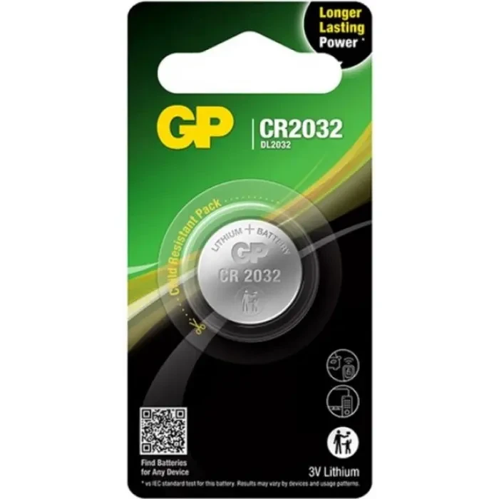 Батарейка літієва GP CR2032 1 шт. 3v