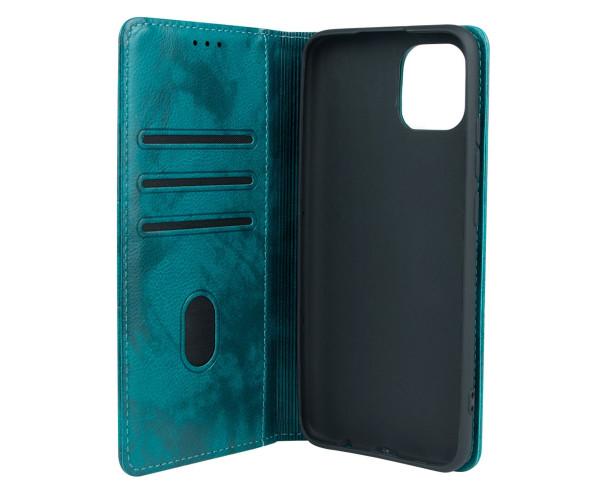 Чехол-книжка Business Leather для Samsung Galaxy A03 Green - фото 4