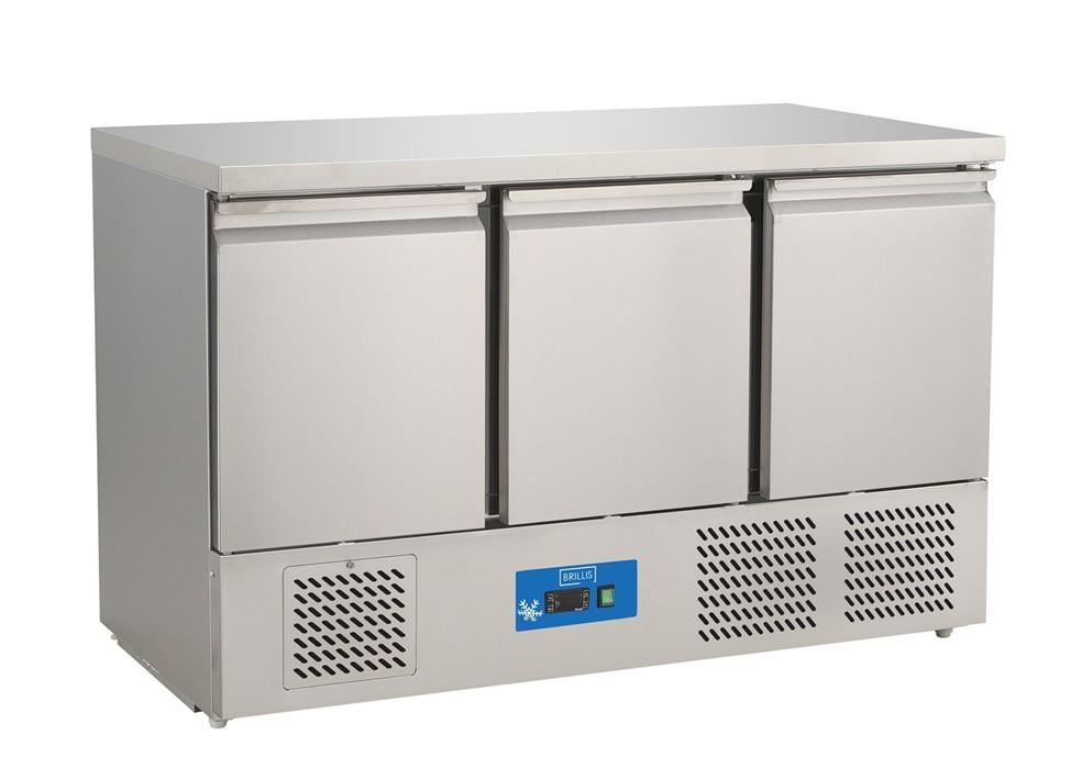 Стол холодильный трехдверный Brillis G-S903V S/S TOP (G-S903V S/S TO)